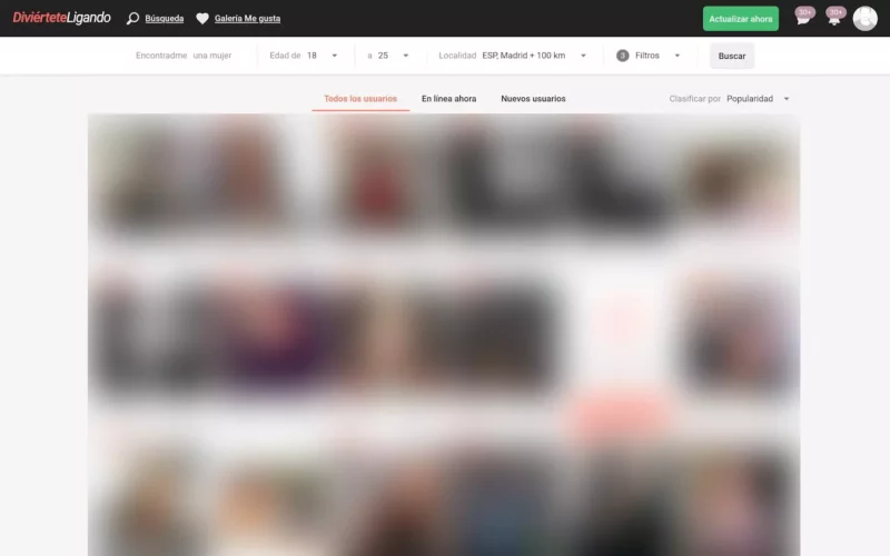 DivierteteLigando.com zona de miembros