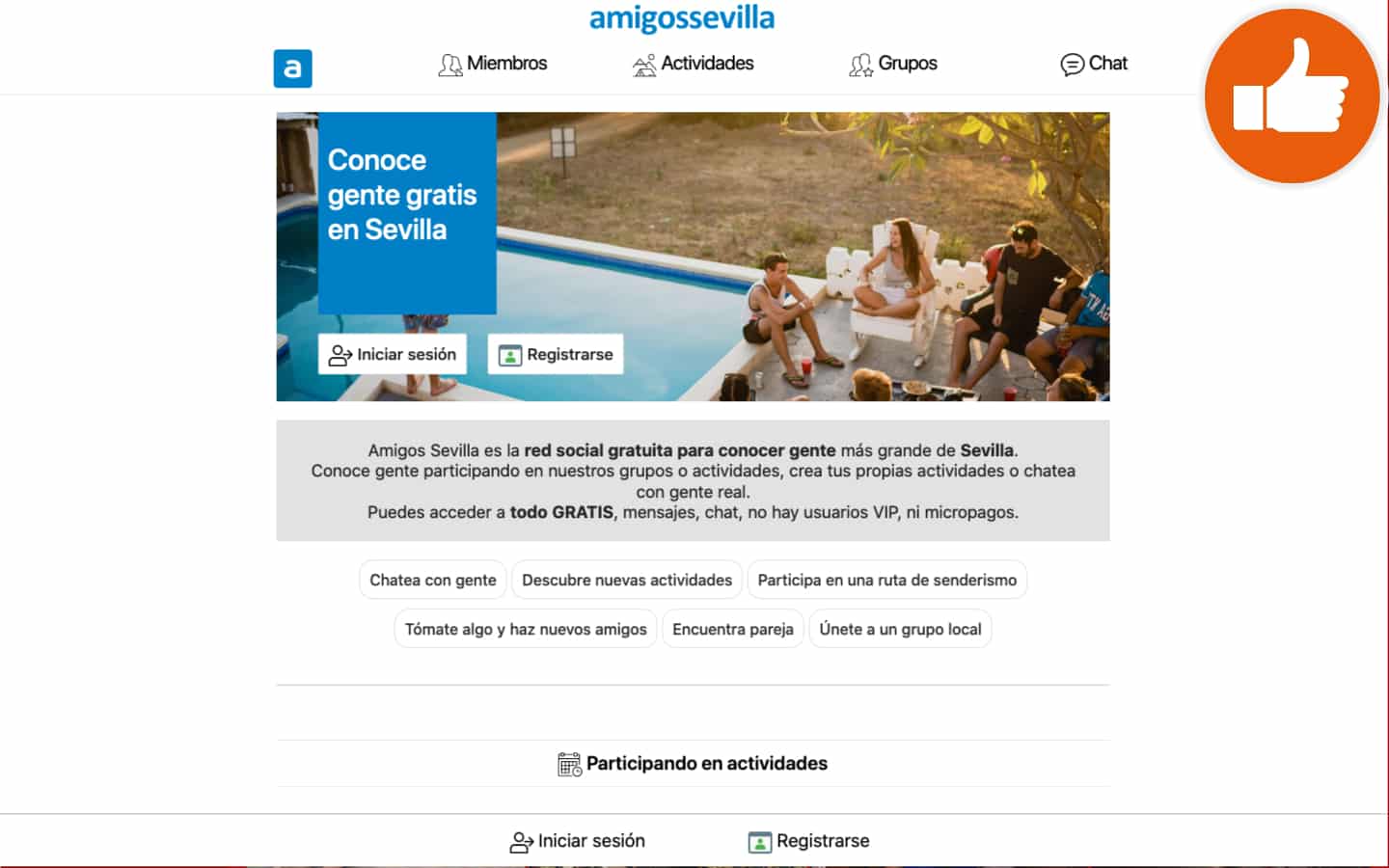 Reseña AmigosSevilla.com Estafa