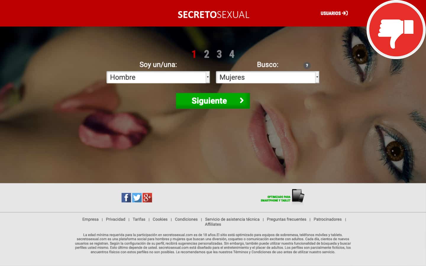 Reseña SecretoSexual.com Estafa
