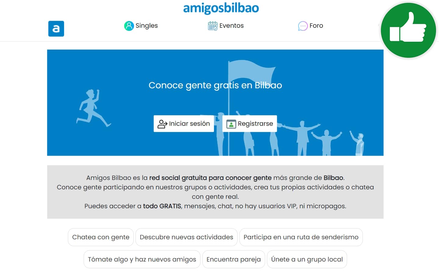 Reseña AmigosBilbao.com Estafa