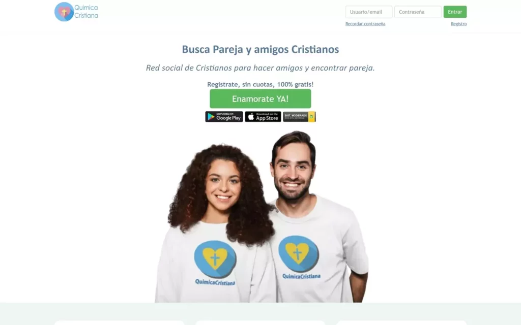 Reseña QuimicaCristiana.com página de inicio