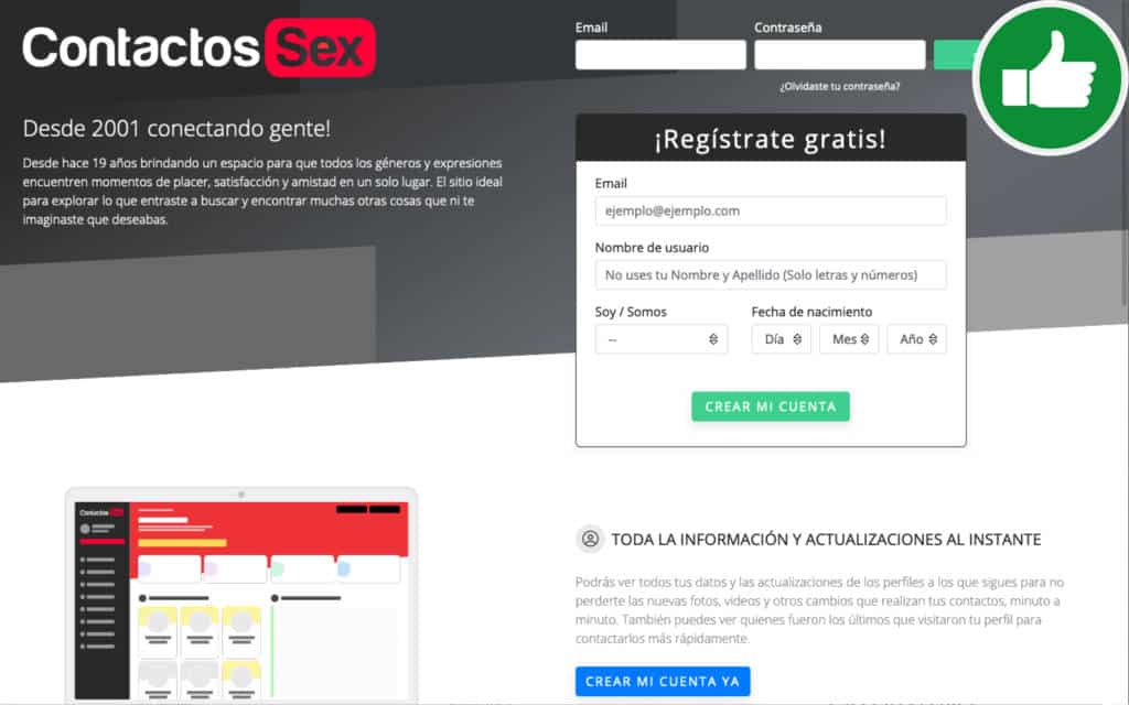 Reseña ContactosSex.com Estafa