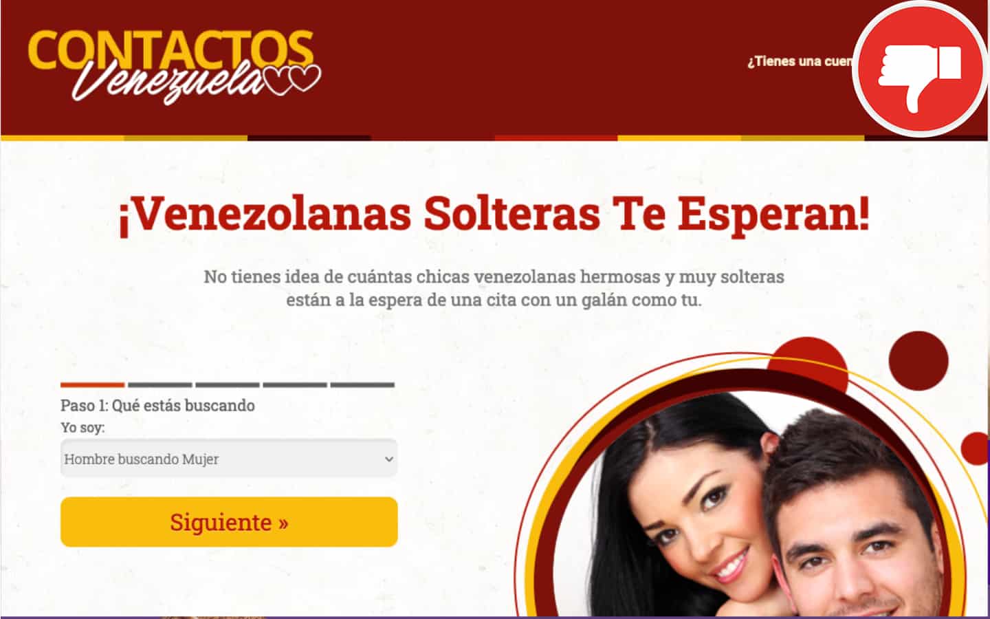 ContactosVenezuela.com Abzocke