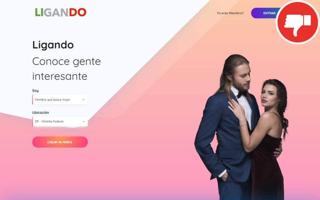 Reseña Ligando.mx Estafa