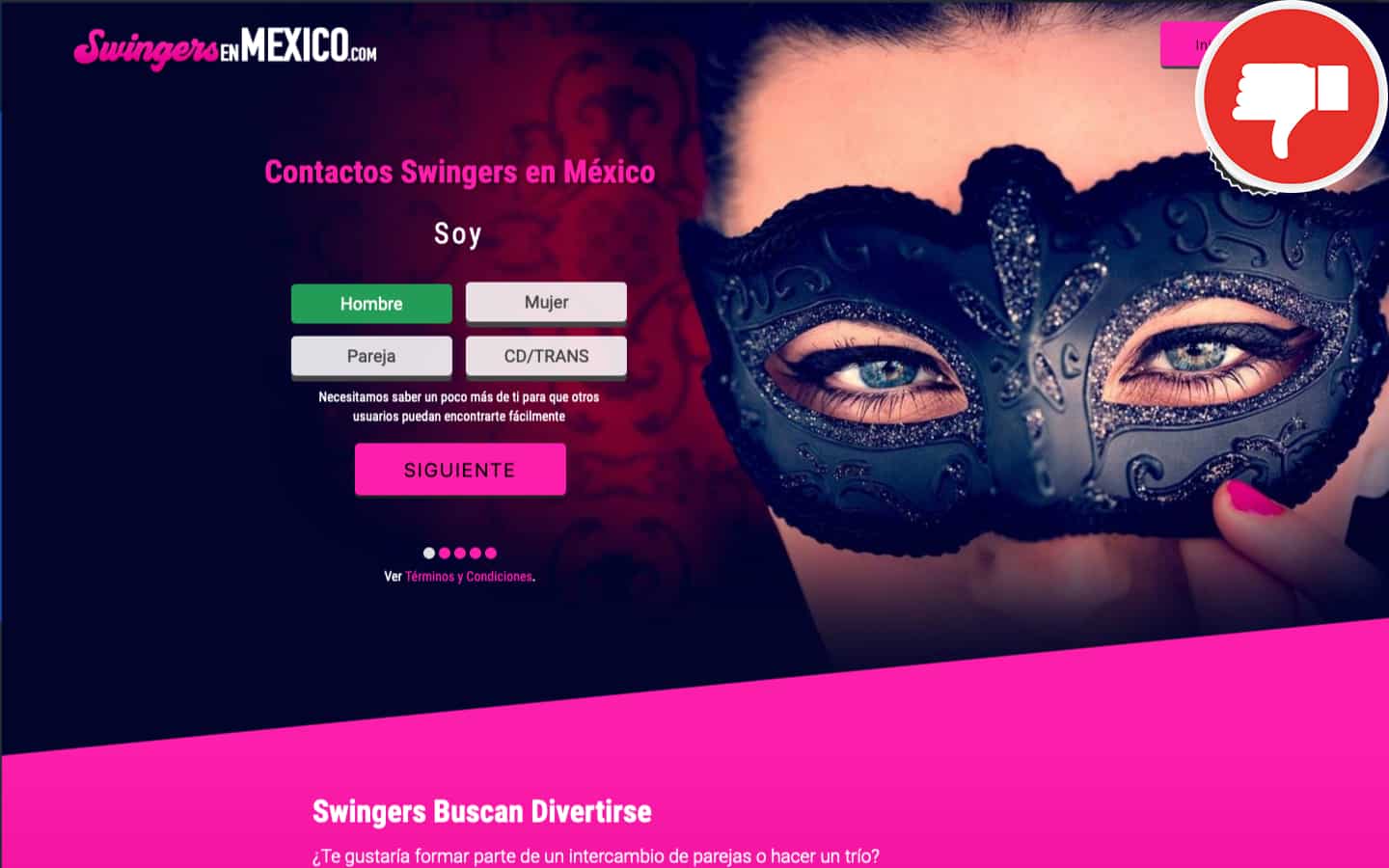 Reseña SwingersEnMexico.com Estafa