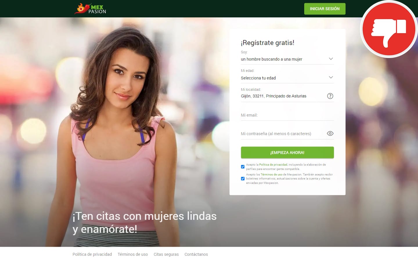 MexPasion.com Estafa