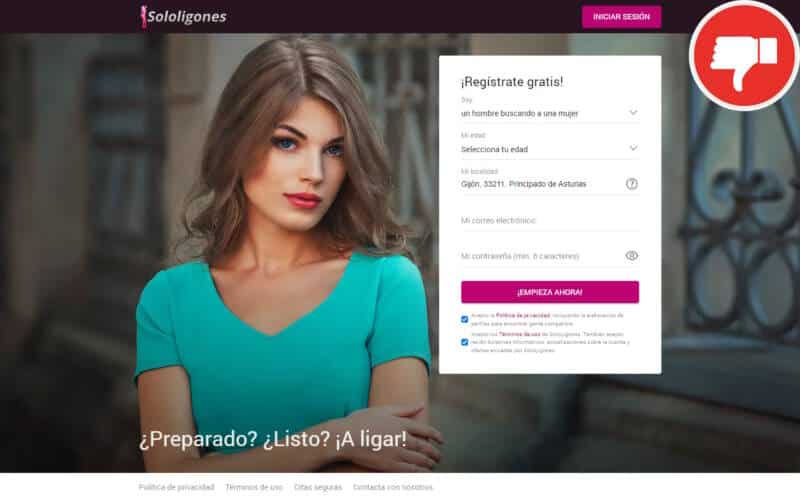 Reseña SoloLigones.com Estafa