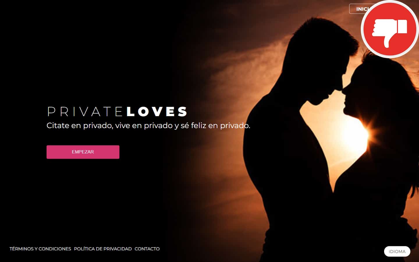 Reseña PrivateLoves.com Estafa