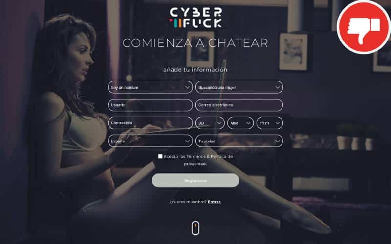 Reseña Cyber-Fuck.com Estafa
