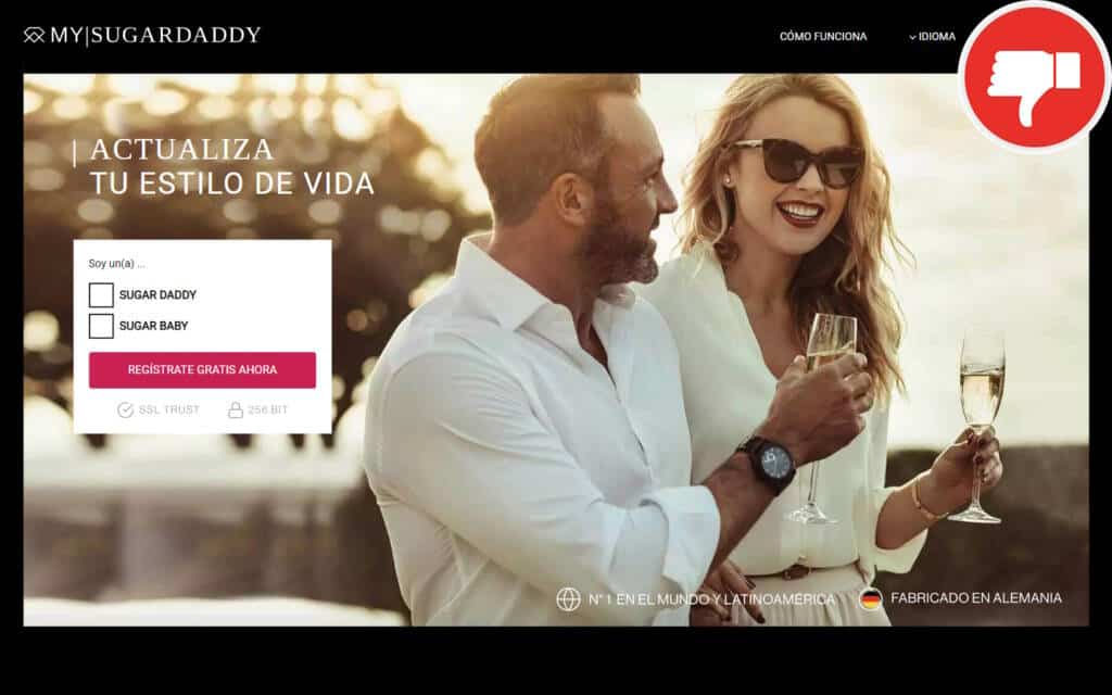 Reseña MySugarDaddy.com.ar Estafa