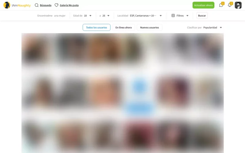 iAmNaughty.com zona de miembros