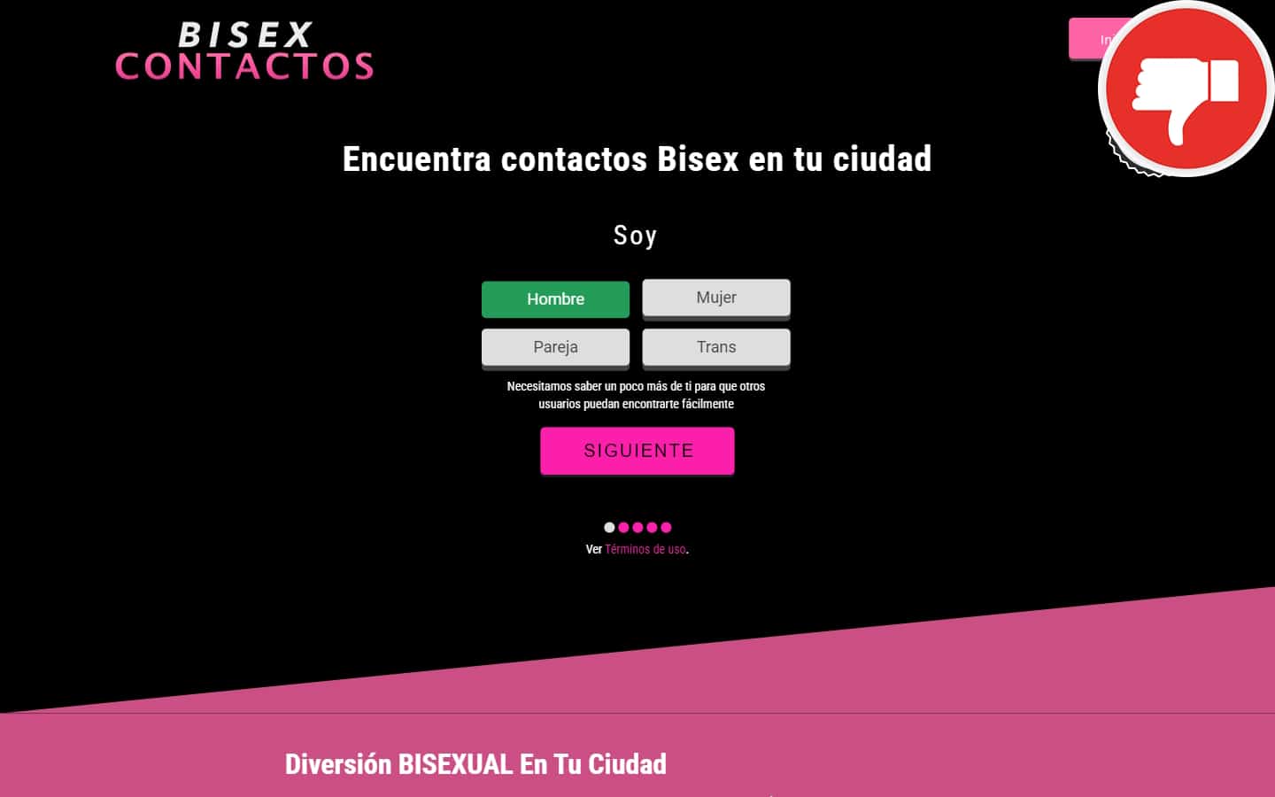 Reseña BisexContactos.com Estafa